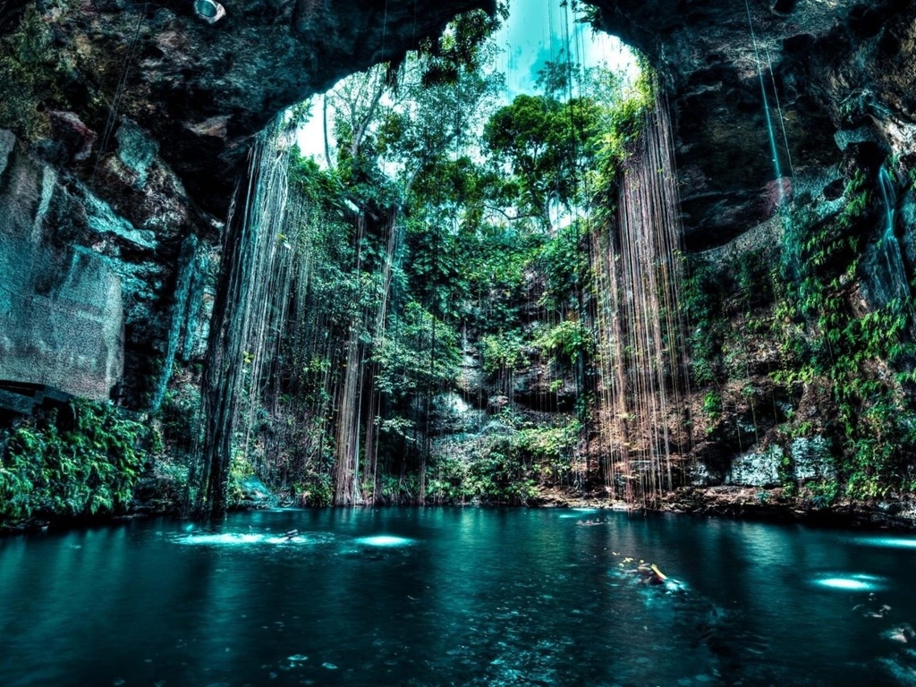 Crystalline Cenote near Merida